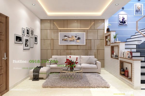 Thiết kế Nhà phố nhà 4m 3 lầu, Hải Dương-