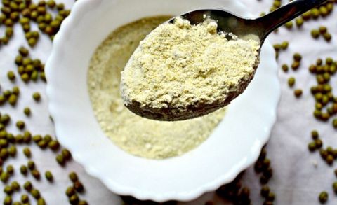 Trị nám da bằng Bột Đậu Xanh