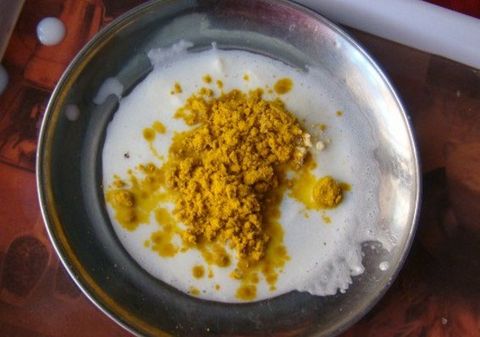 Trị thâm quầng mắt bằng Bột Besan
