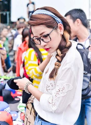 Thắt khăn turban trào lưu của các hot girl  Việt