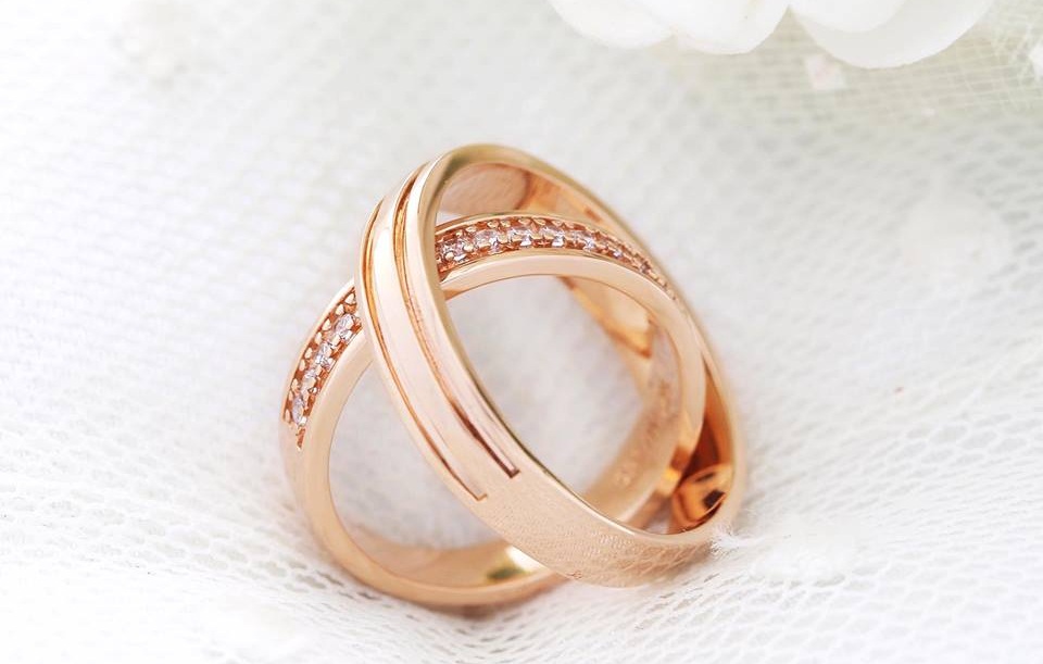 Những mẫu nhẫn cưới vàng hồng đẹp nhất!