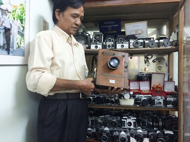 Thú chơi độc đáo: Máy ảnh cũ kể chuyện đời