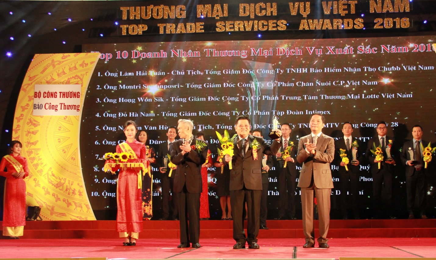 C.P. Việt Nam đạt 2 giải thưởng Thương mại Dịch vụ xuất sắc từ Bộ Công Thương.