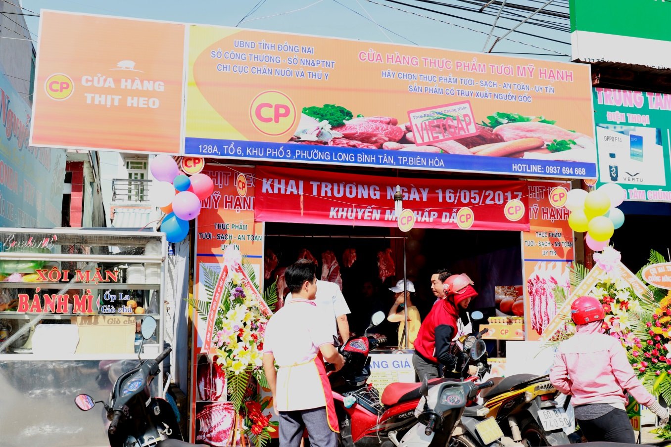 C.P. Việt Nam khai trương cửa hàng bán thịt heo sạch tại Đồng Nai