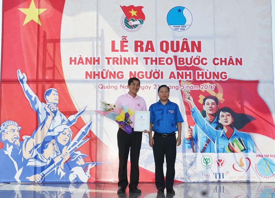 C.P. Việt Nam đồng hành cùng Hành trình 'Theo bước chân những người Anh hùng' năm 2017