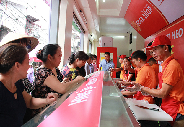 C.P. Việt Nam mở cửa hàng Pork Shop tiêu chuẩn thịt mát trên cả nước
