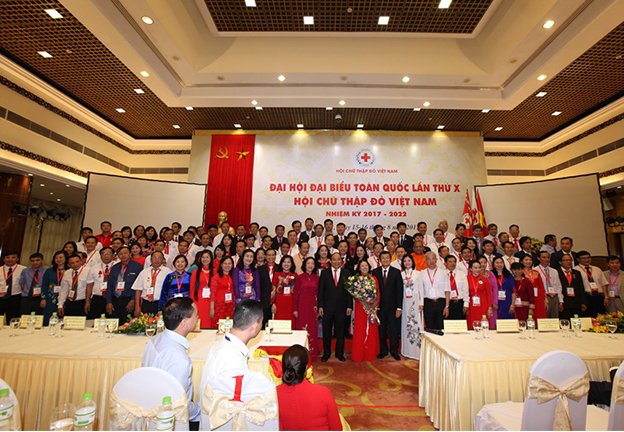 C.P. Việt Nam trúng cử vào Ban chấp hành Trung ương Hội Chữ thập đỏ khóa 2017-2022.