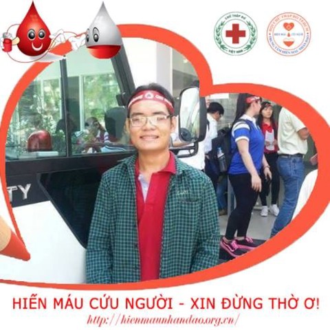 Bài dự thi số 3: 11 lần trải nghiệm hiến máu của Trọng Nhân