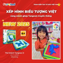 🇻🇳 Hành Trình Trí Tuệ Việt Nam – Trạm 2: Giải Mã Biểu Tượng Việt cùng Tangram từ SmartGames