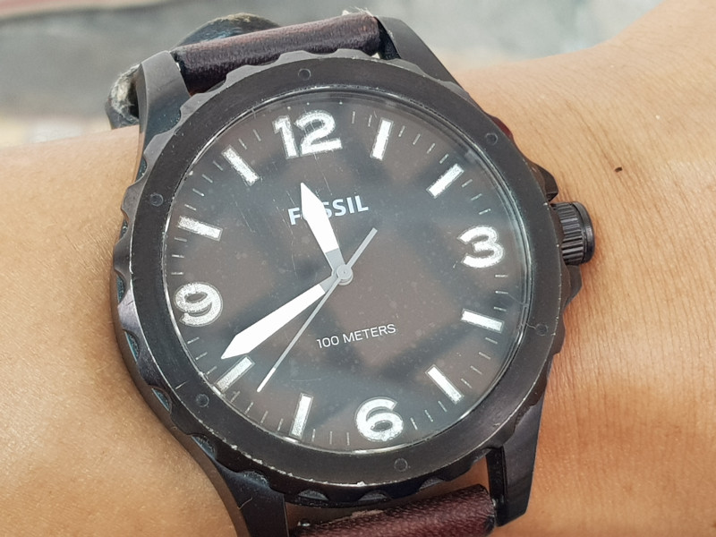 đồng hồ Fossil cho nam all stainless steel