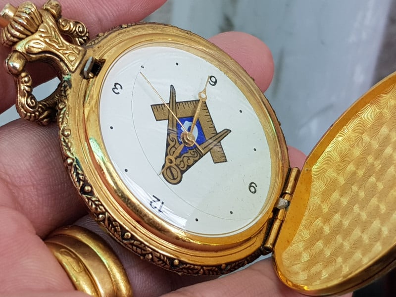 đồng hồ quả quýt masonic