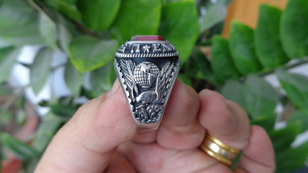 nhẫn mỹ army engineer