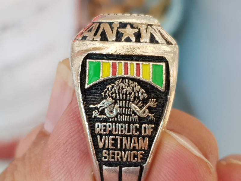 nhẫn mỹ xưa quân đội Vietnam veterans