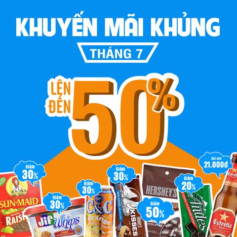 USMART KHUYẾN MÃI LÊN ĐẾN 50% BÁNH KẸO THỰC PHẨM NHẬP KHẨU USMART KHUYẾN MÃI LÊN ĐẾN 50% BÁNH KẸO THỰC PHẨM NHẬP KHẨU