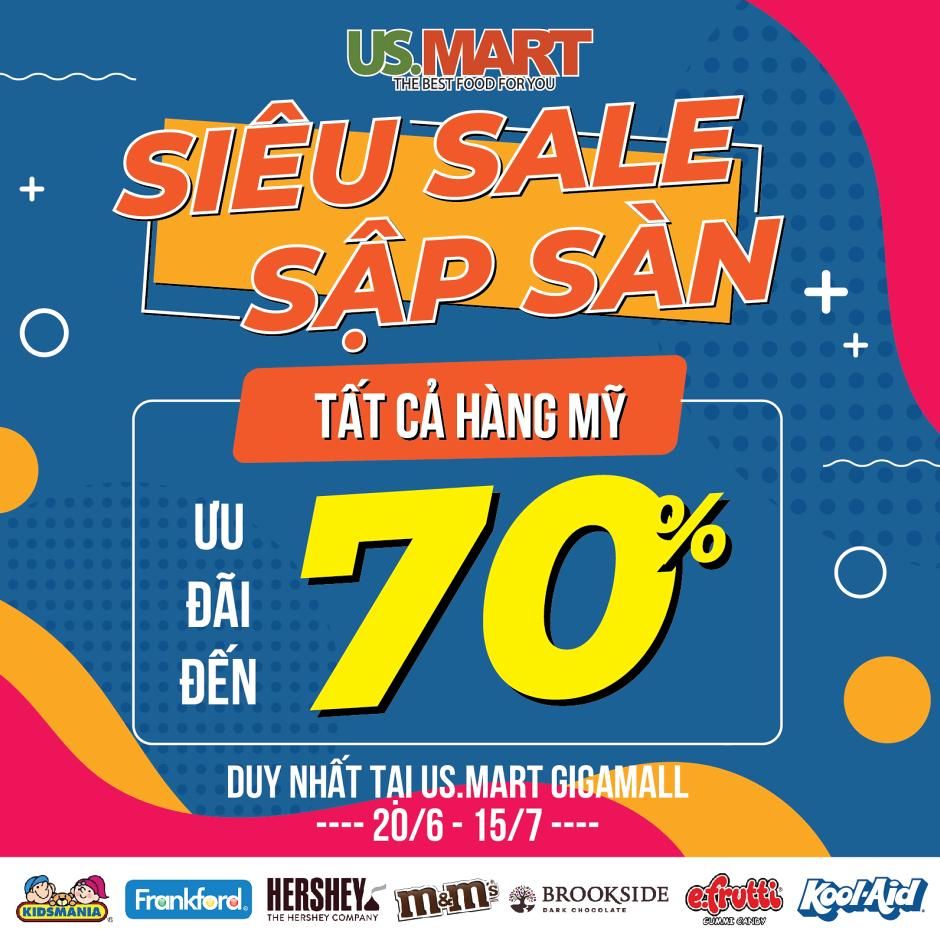 SIÊU SALE SẬP SÀN - GIẢM ĐẾN 70% TOÀN BỘ SẢN PHẨM SIÊU SALE SẬP SÀN - GIẢM ĐẾN 70% TOÀN BỘ SẢN PHẨM