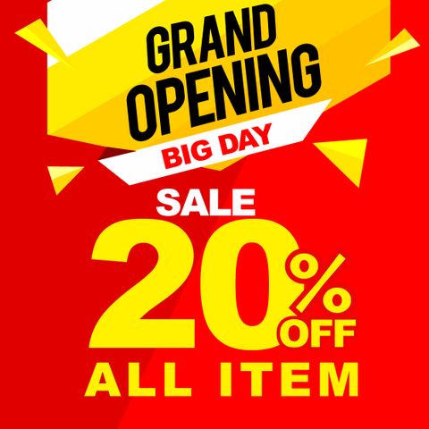 KHAI TRƯƠNG USMART NGUYỄN ĐỨC CẢNH - ƯU ĐÃI 20% TOÀN BỘ SẢN PHẨM KHAI TRƯƠNG USMART NGUYỄN ĐỨC CẢNH - ƯU ĐÃI 20% TOÀN BỘ SẢN PHẨM