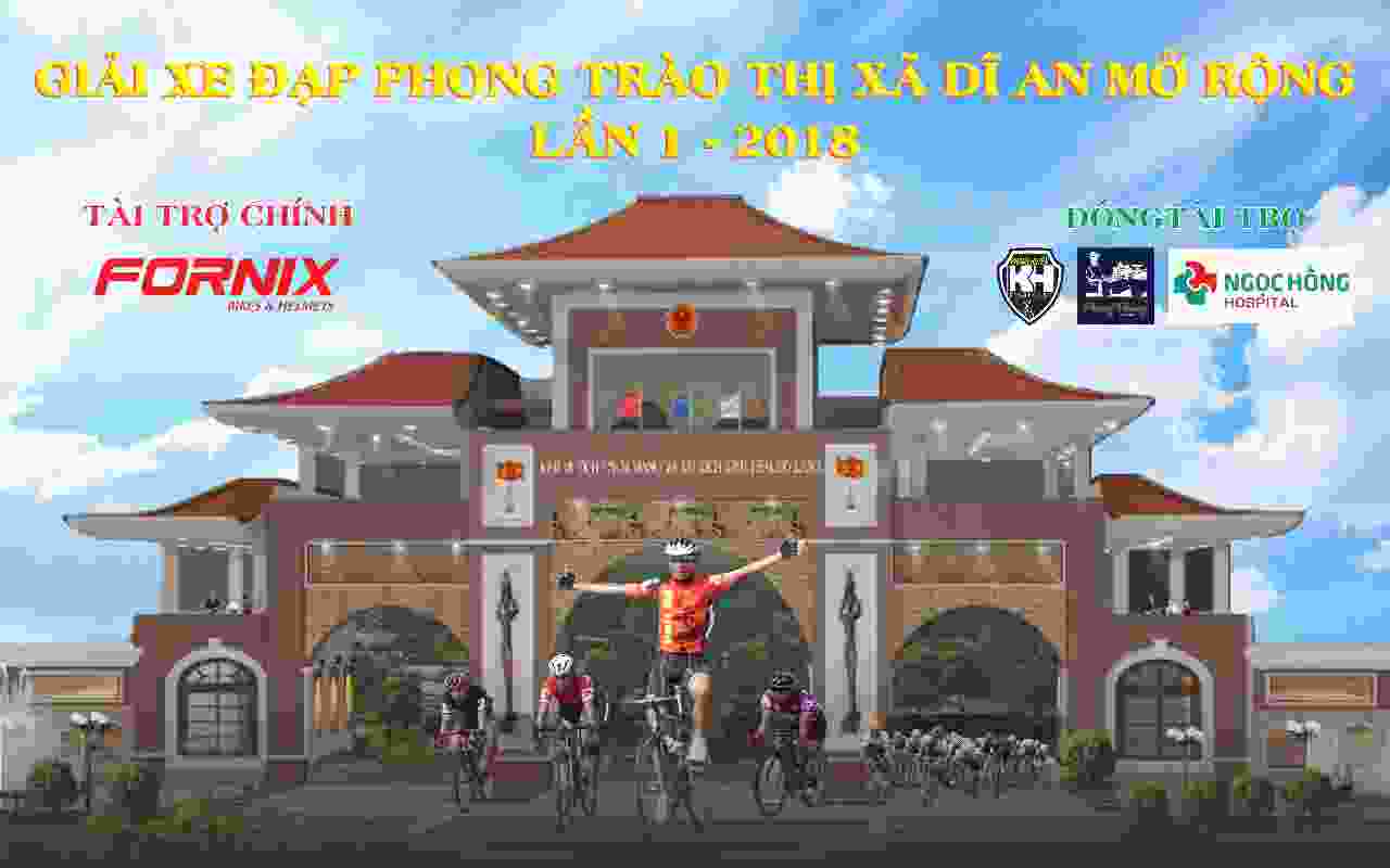 Giải Xe Đạp Phong Trào Thị Xã Dĩ An Mở Rộng 2018