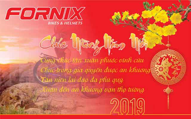 FORNIX chúc mừng xuân Kỷ Hợi 2019 và thông báo lịch nghỉ Tết