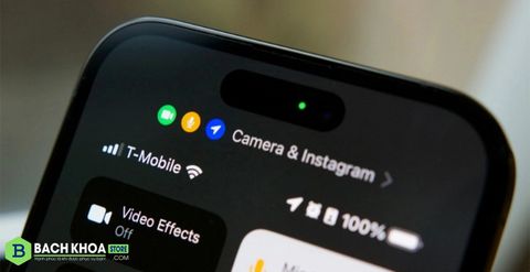 Vì sao iPhone xuất hiện dấu chấm xanh và cam?