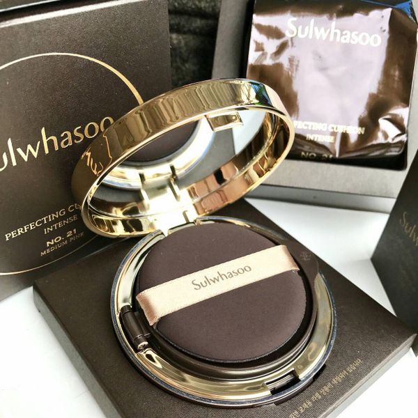 Kết quả hình ảnh cho Phấn nước Sulwhasoo Perfecting Cushion Intense