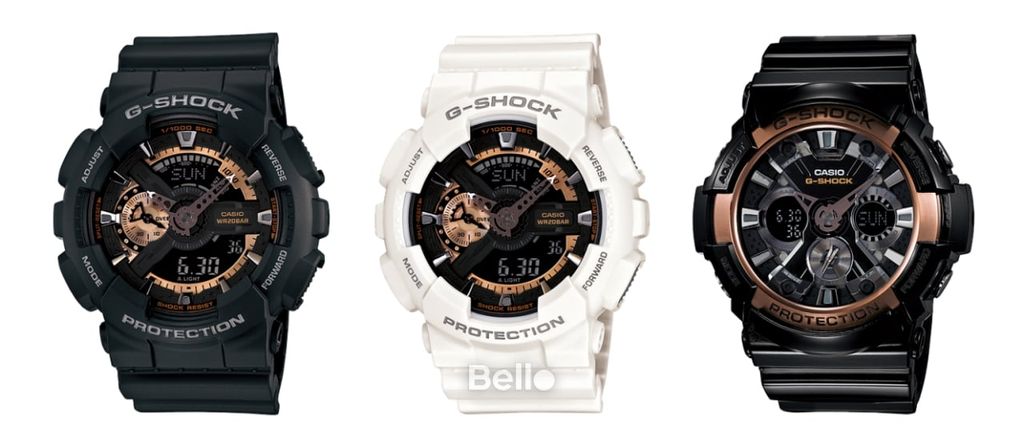 G-Shock Vàng hồng Rose Gold chính hãng: 3 phiên truyền thống, bán chạy