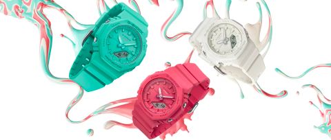 G-Shock TONE-ON-TONE Series GMA-P2100 cho nữ, rực rỡ, đơn giản gọn nhẹ