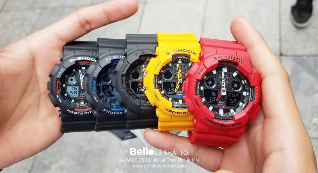 G-Shock GA-100 lão làng trong thế giới đồng hồ G-Shock, module 5081