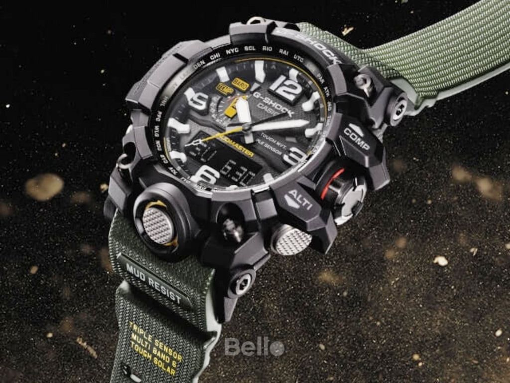 Casio G-Shock Mudmaster GWG-1000 bậc thầy chống bùn. G-Shock siêu bền!