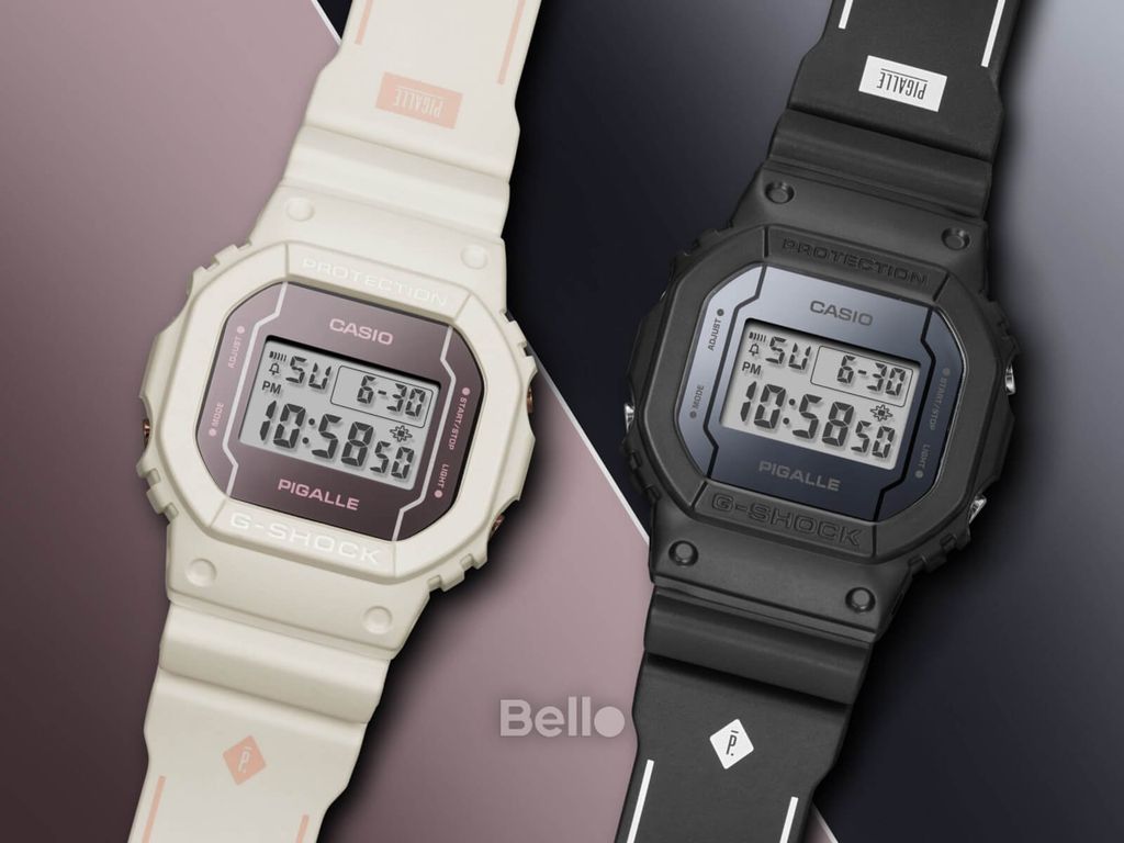 G-Shock DW-5600 lạ mắt trong phiên bản giới hạn năm 2017 cùng PIGALLE