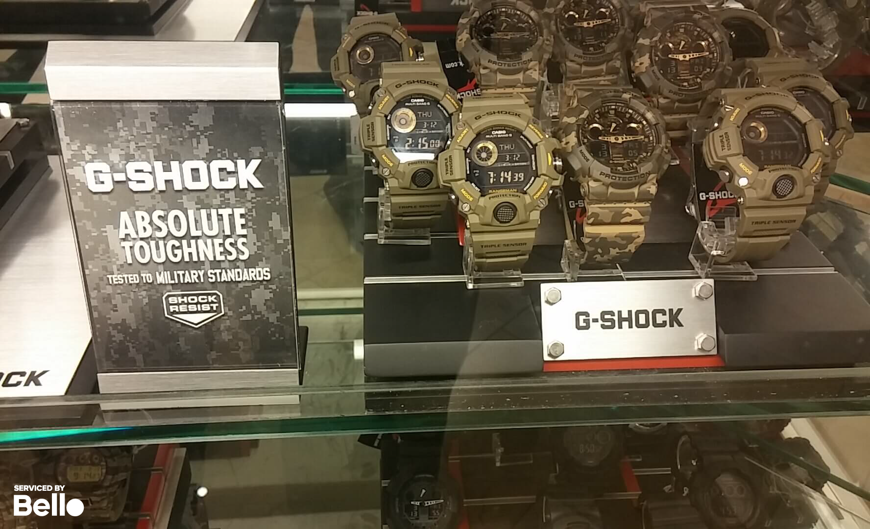 Top đồng hồ G-Shock tốt nhất dành cho quân đội tầm giá 2,5 triệu đồng.