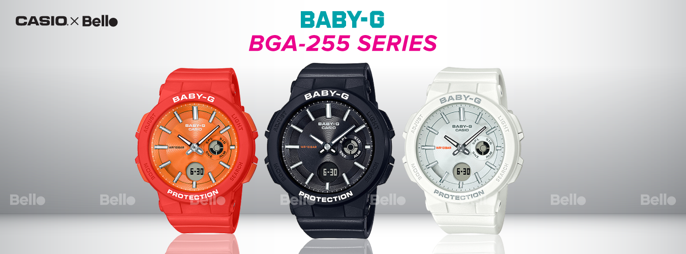 Casio Baby G BGA 255 Series Bello