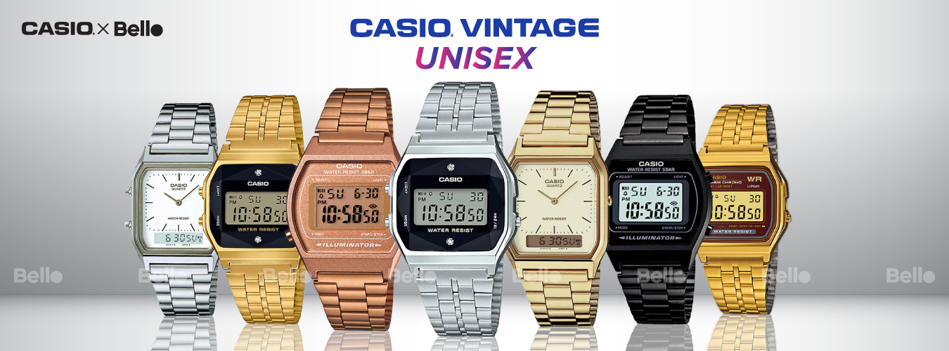 Casio Vintage Unisex – Bello