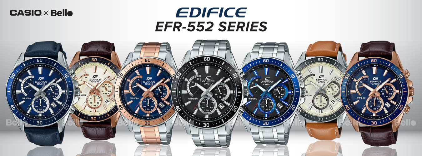 Casio Edifice EFR 552 Series Bello