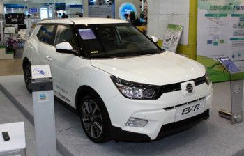 SsangYong Motors thông báo sẽ tung ra một mẫu xe ô tô điện SUV với phạm vi hoạt động 300 km