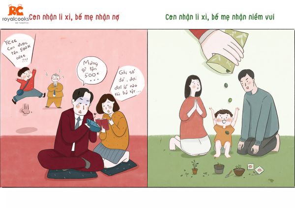 Tết này đừng lì xì nhau bằng tiền, hãy trao cho nhau những hạt giống may mắn và yêu thương