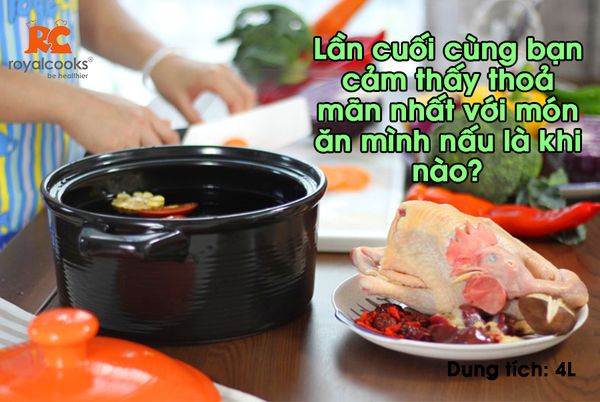Lần cuối cùng bạn cảm thấy thoả mãn nhất với món ăn mình nấu là khi nào?