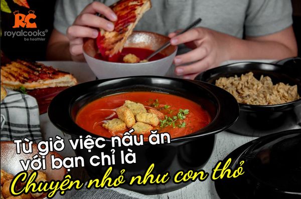Từ giờ việc nấu ăn với bạn chỉ là “chuyện nhỏ như con thỏ”