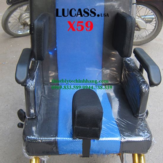 Ghế xe lăn Lucass X59 cho trẻ bại não