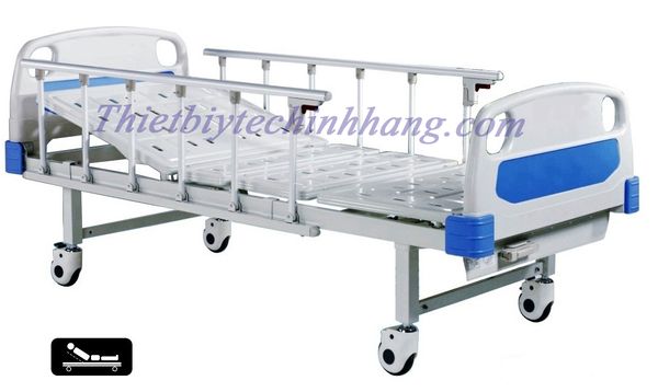 GIƯỜNG BỆNH NHÂN 1 TAY QUAY LUCASS GB11