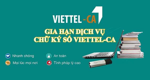 Gia hạn chữ ký số Viettel ở đâu giá rẻ nhất tại TP.HCM?