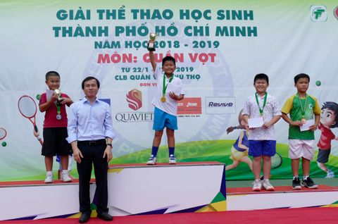 Công ty cổ phần Trí Tuệ - FORHEADS - Nhà phân phối chính thức của hãng HEAD, PENN tại Đông Dương hân hạnh đồng hành cùng Giải quần vợt học sinh thành phố Hồ Chí Minh 2019