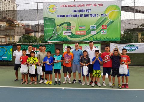 Forheads hân hạnh đồng hành cùng Giải quần vợt thanh thiếu niên Hà Nội Tour 3 - 2017