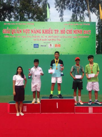 Chúc mừng thành viên TEAM HEAD - Nguyễn Quang Vinh vô địch đơn và đôi nam U16 Hồ Chí Minh