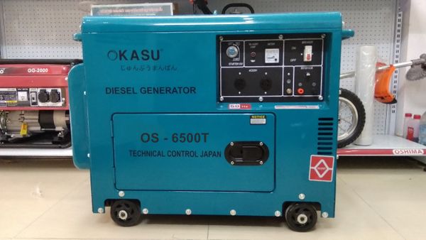 Máy phát điện Okasu OS-6500T (Ảnh 1)