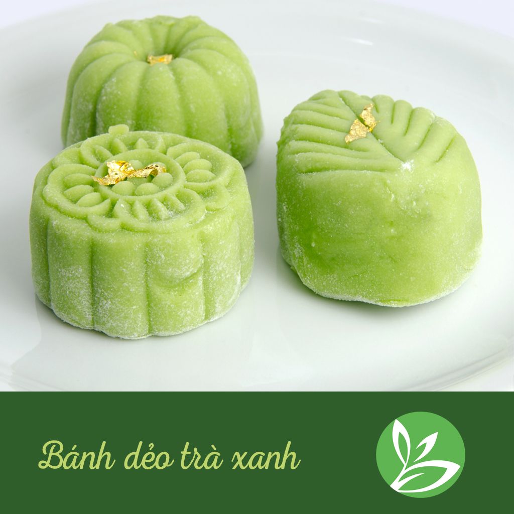 Đổi vị bằng 5 loại bánh trung thu trà xanh