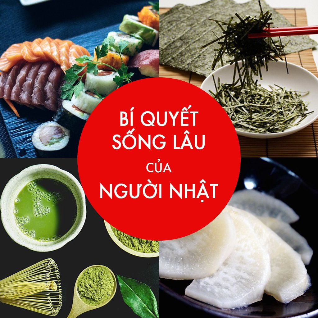 Bí quyết sống lâu của người Nhật Bản