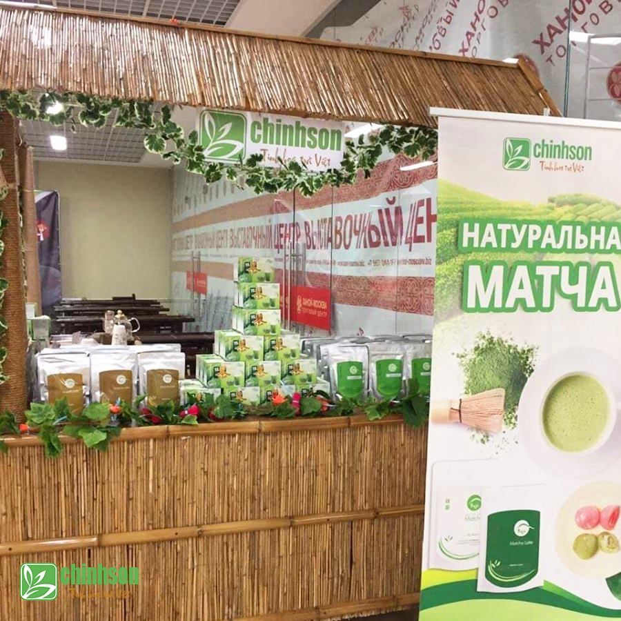 Trà Chính Sơn tiếp tục mang những sản phẩm mới đến với nước Nga
