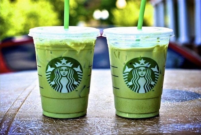 Starbucks ice matcha latte