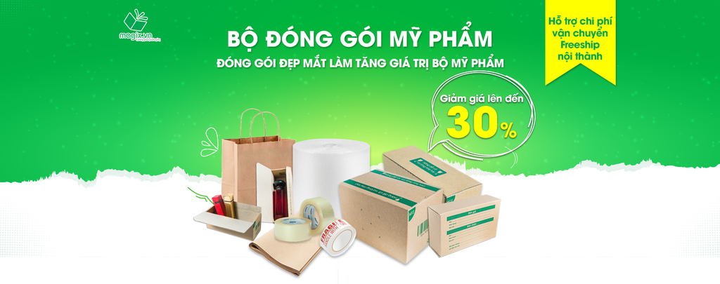 TĂNG GIÁ TRỊ SẢN PHẨM CÙNG BỘ ĐÓNG GÓI MỸ PHẨM TẠI MAGIX.VN
