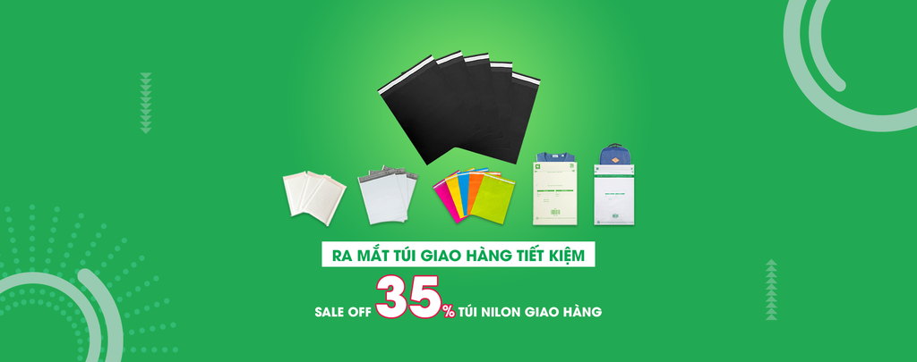 RA MẮT TÚI GIAO HÀNG TIẾT KIỆM - SALE OFF 35% TÚI NILON GIAO HÀNG